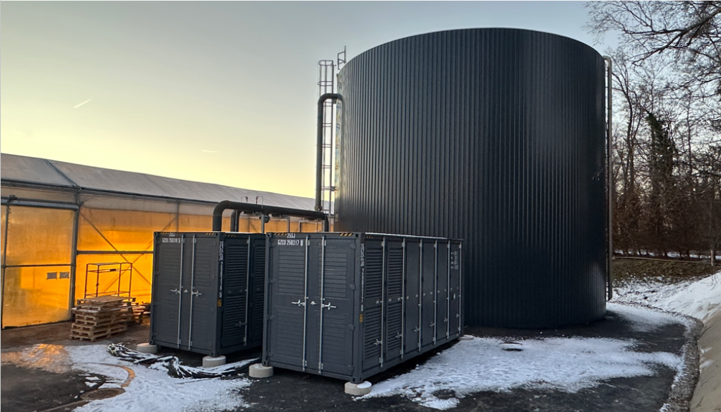 K51 Container am Schweizer Standort